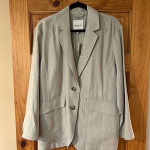 Madewell linen blazer